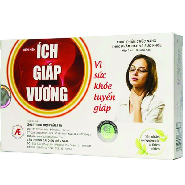 Ích Giáp Vương - Hỗ Trợ điều trị rối loạn tuyến giáp