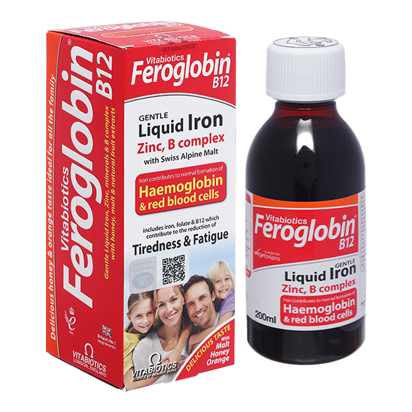 Vitabiotics Feroglobin B12 Liquid Iron
