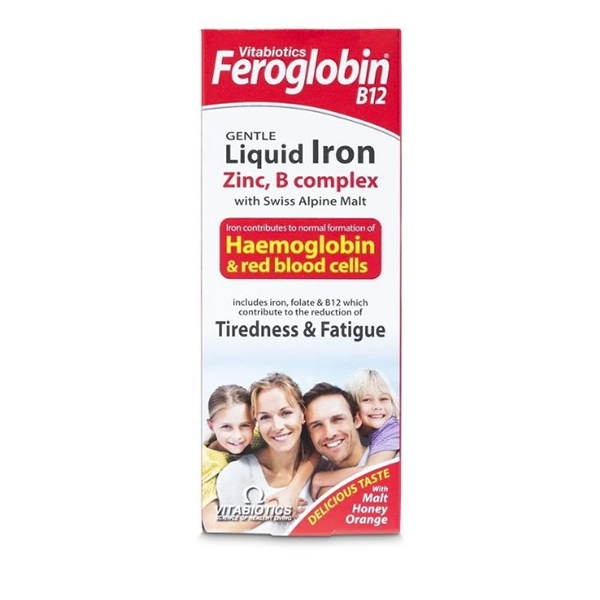 Vitabiotics Feroglobin B12 Liquid Iron