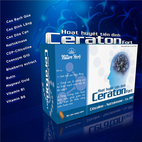 Hoạt Huyết Tiền Đình Ceraton Fort