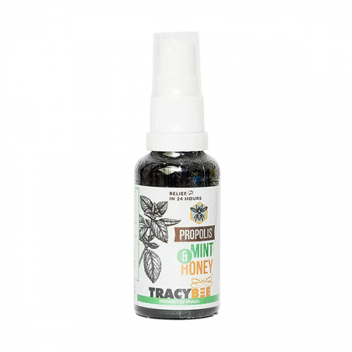 Tracybee Propolis Mint & Honey Keo Ong Xịt Bạc Hà Giảm Viêm Họng