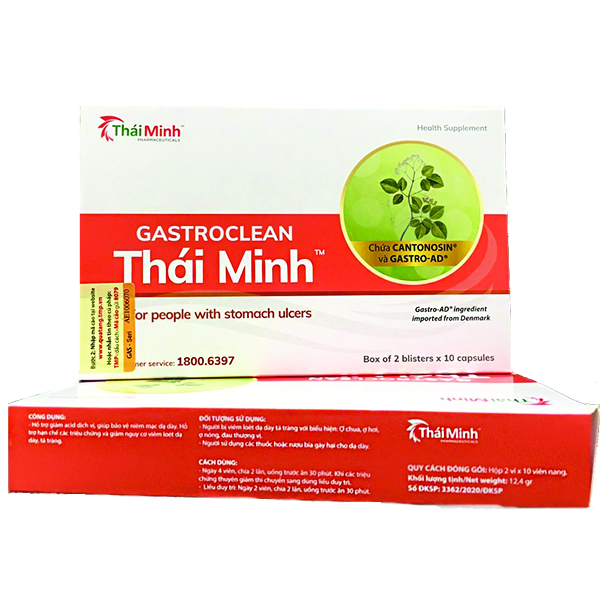 Viên Uống Gastroclean Thái Minh