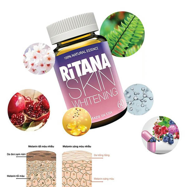 Viên Uống Ritana Skin Whitening