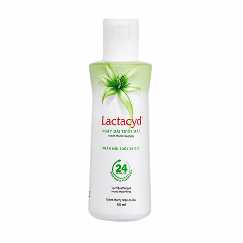 Dung Dịch Vệ Sinh Lactacyd Trầu Không & Nước Hoa Hồng 150ml