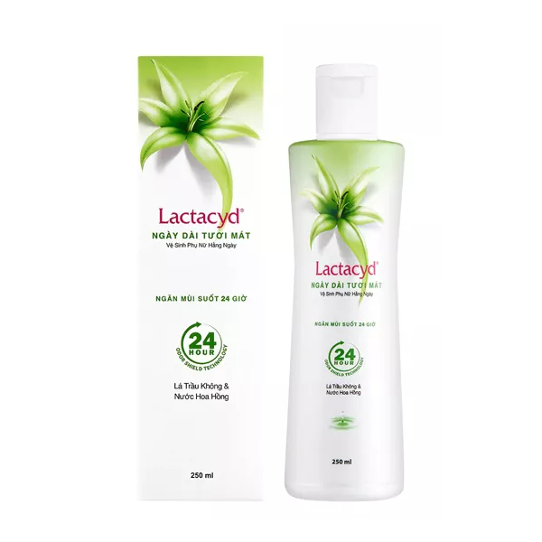 Dung Dịch Vệ Sinh Lactacyd Trầu Không & Nước Hoa Hồng 250ml