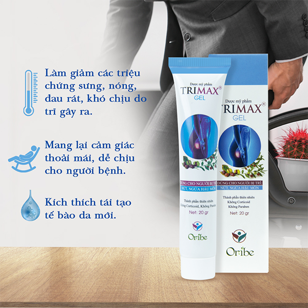 Gel Bôi Trĩ Trimax