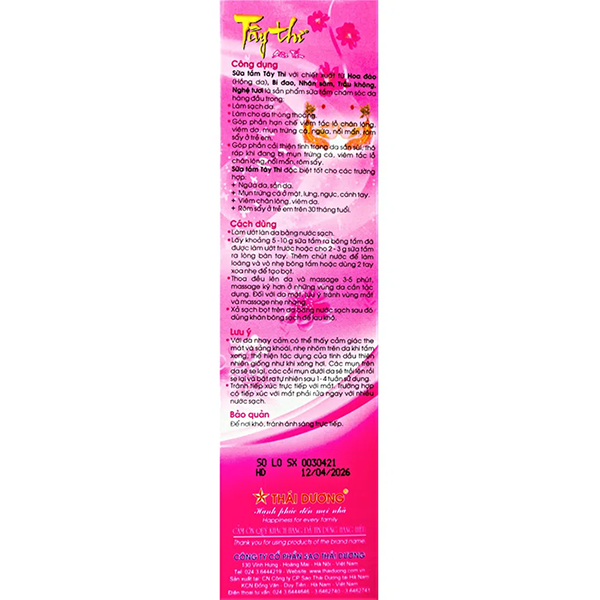 Sữa Tắm Tây Thi