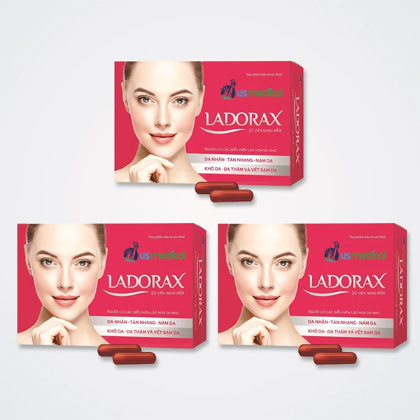 Viên Uống Trắng Da LADORAX