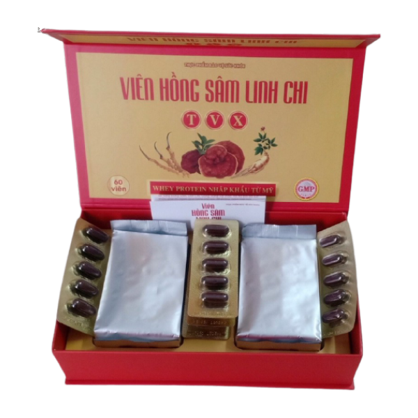 Viên Hồng Sâm Linh Chi TVX