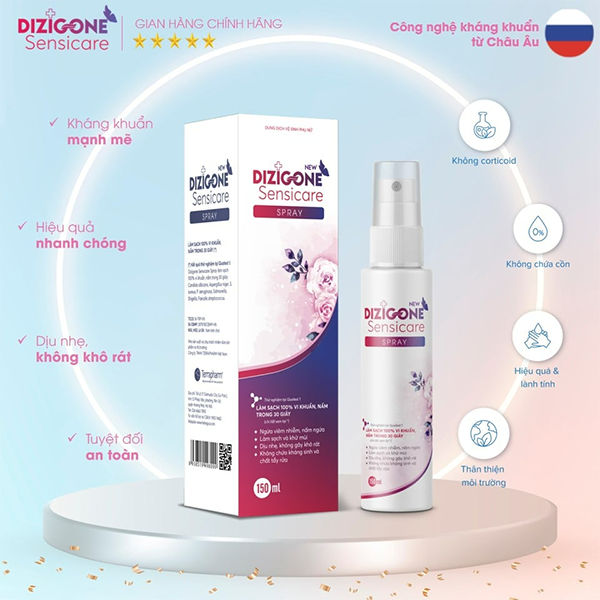 New Dizigone Sensicare 150ml