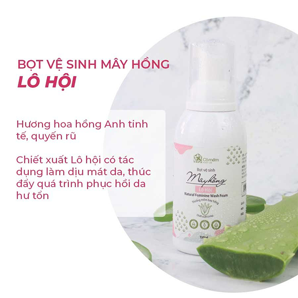 Bột Vệ Sinh Mây Hồng Lô Hội 