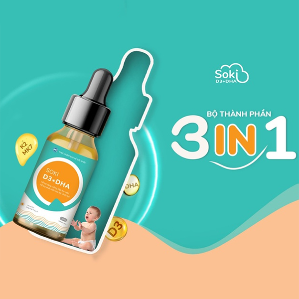 Soki D3+DHA