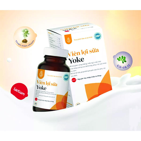 Viên Lợi Sữa Yoke