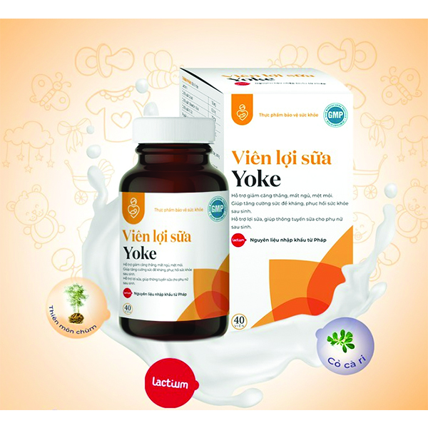 Viên Lợi Sữa Yoke