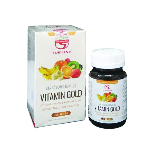 Viên Bổ Dưỡng Tăng Lực Vitamin Gold Tuệ Linh