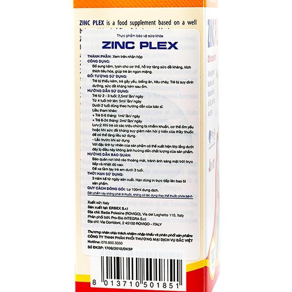 Zinc Plex Syrup