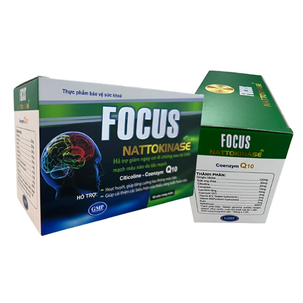 Focus Nattokinase Coenzym Q10