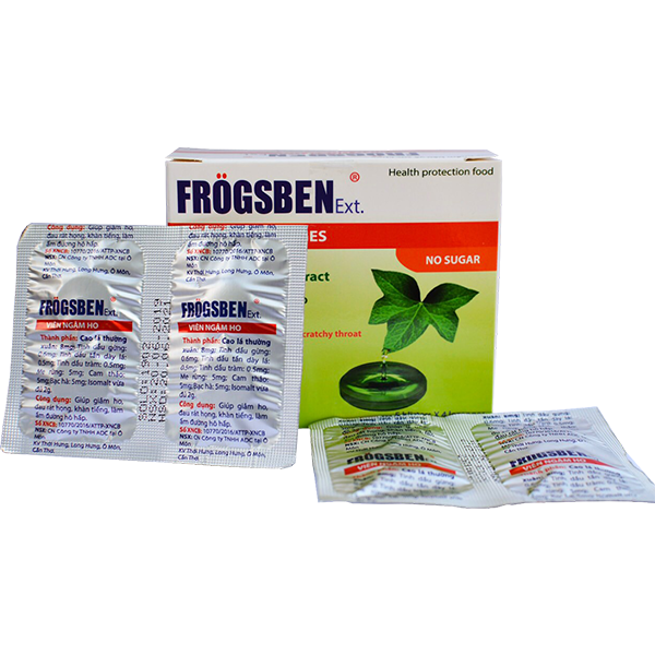 Viên Ngậm Ho Frogsben