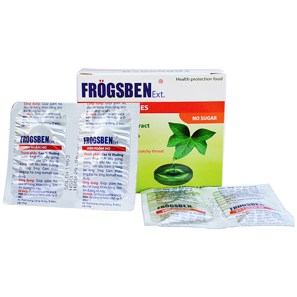 Viên Ngậm Ho Frogsben