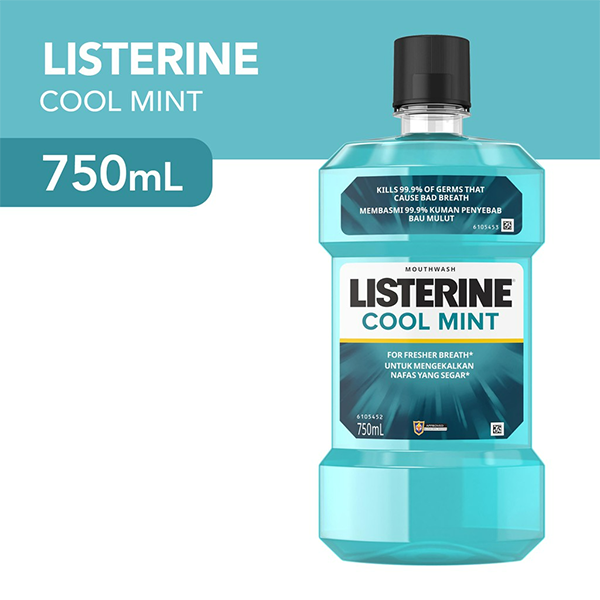 listerine cool mint 750ml