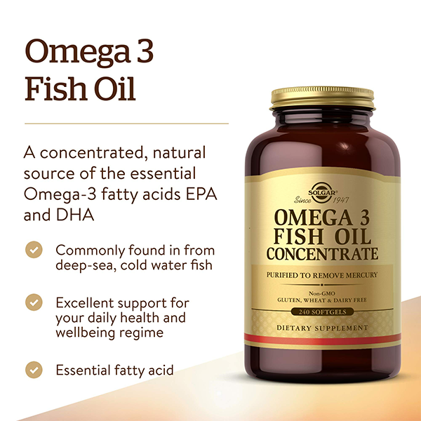 Solgar Omega 3 Fish Oil Concentrate