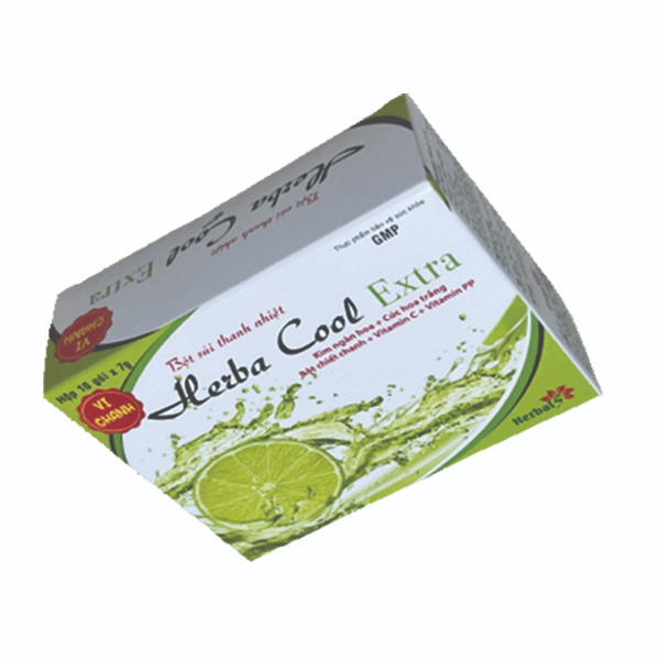 Bột Sủi Thanh Nhiệt Herba Cool Extra Hương Chanh