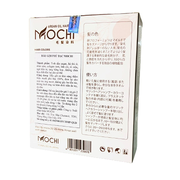 Dầu Gội Phủ Bạc Mochi Dạng Gói