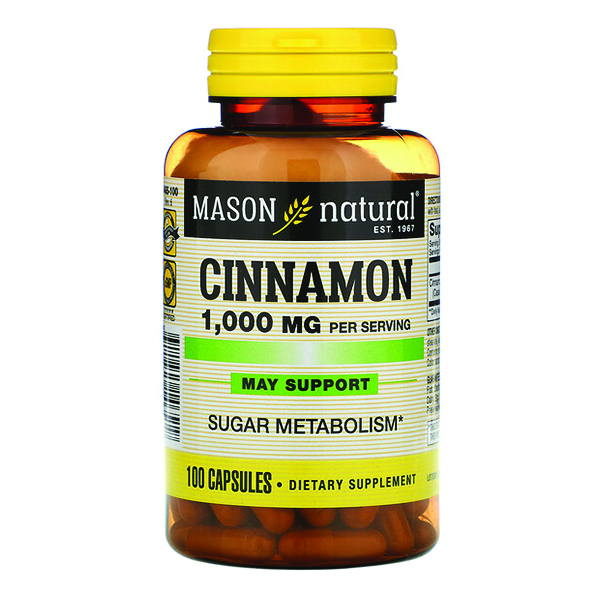 Mason Natural Cinnamon 1000mg 