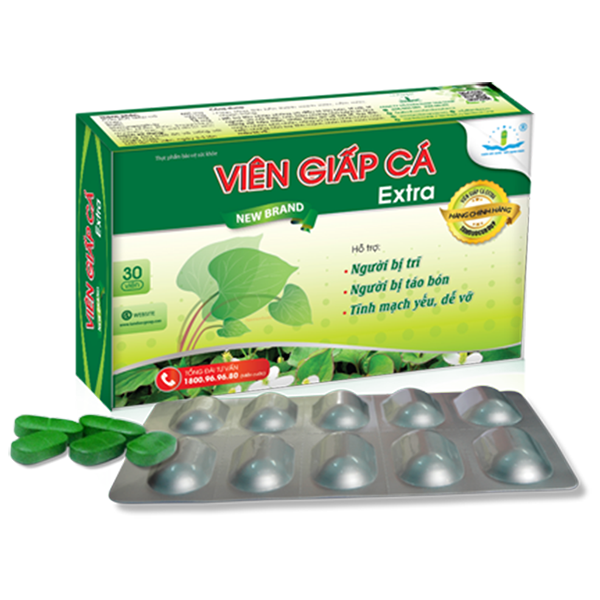 Viên Giấp Cá Extra