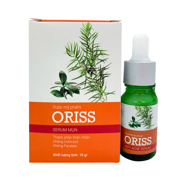 Oriss Anti Acne Serum – Đẩy Nhanh Quá Trình Phục Hồi Da Bị Tổn Thương Sau Mụn (Lọ 10g)
