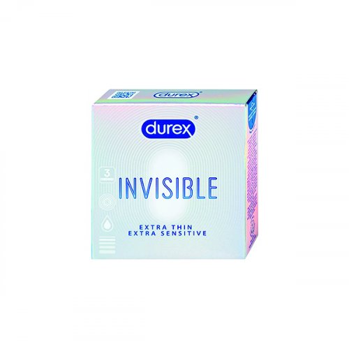 Bao Cao Su Durex Invisible Extra Thin Extra Sensitive