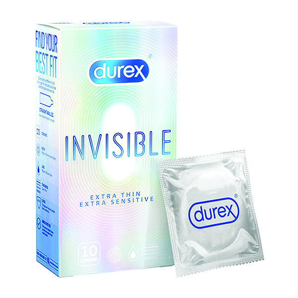 Bao Cao Su Durex Invisible Extra Thin Extra Sensitive
