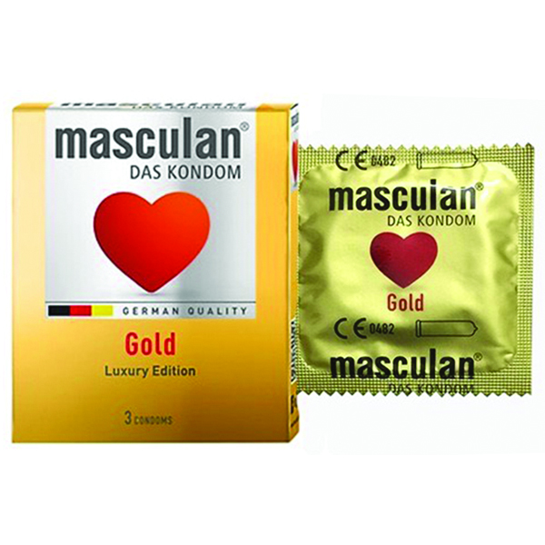 Bao Cao Su Masculan Gold Luxury Edition