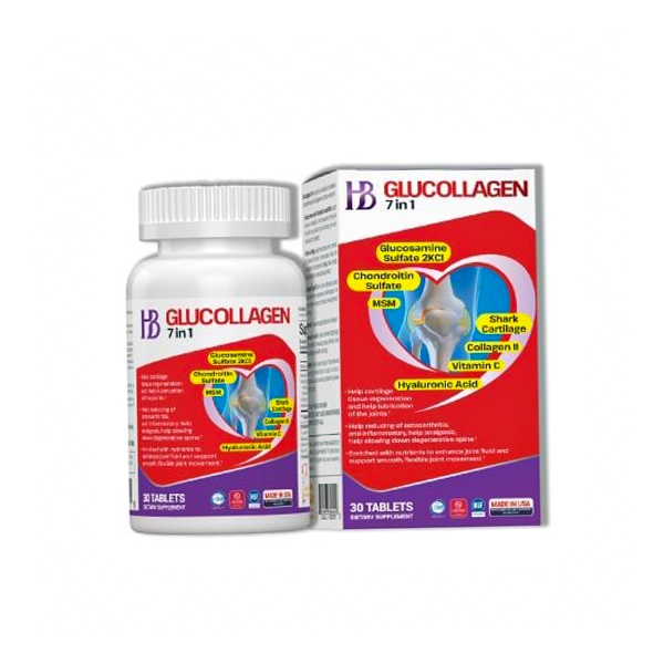 Viên Dưỡng Khớp Glucollagen 7 In 1