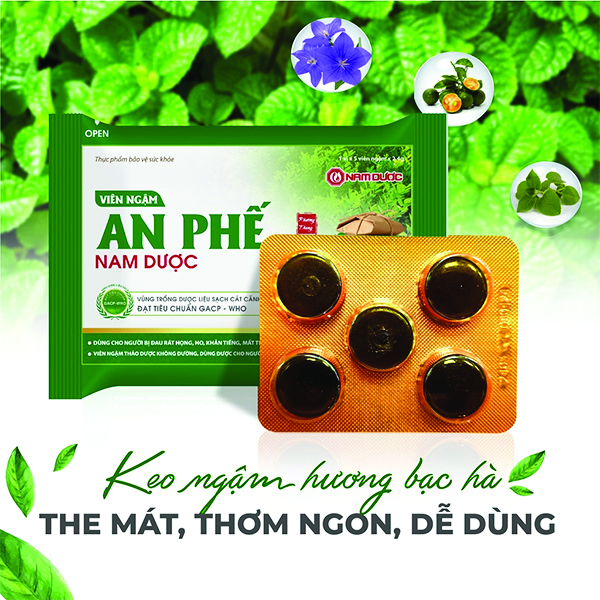 Viên Ngậm An Phế Nam Dược