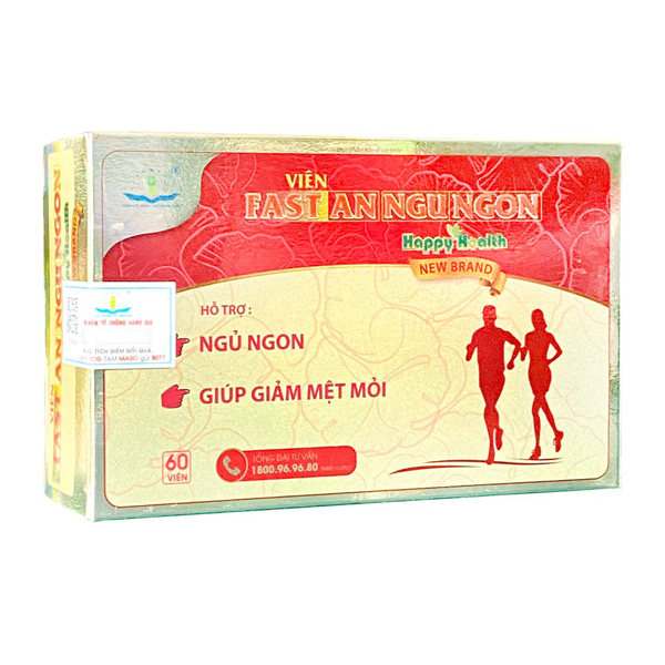Viên FASTAN NGUNGON happy health new brand