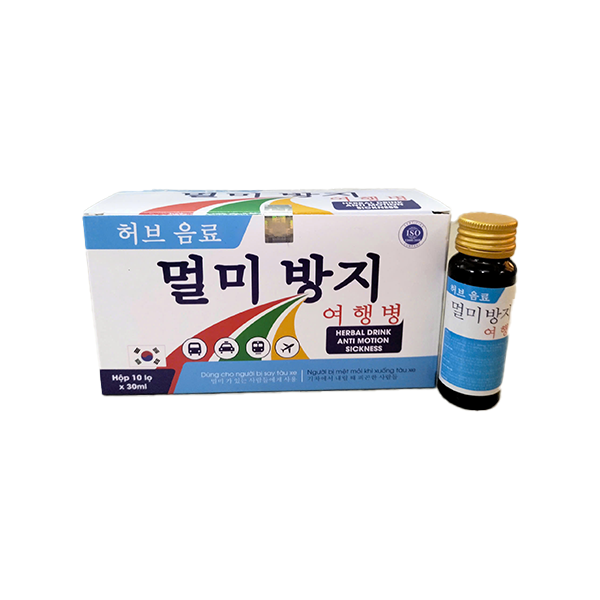 Herbal Drink Anti Motion Sickness