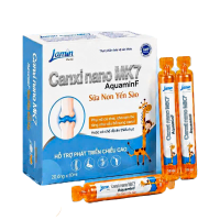 Bone care Canxi Nano Mk7 Aquamin F Sữa Non Yến Sào