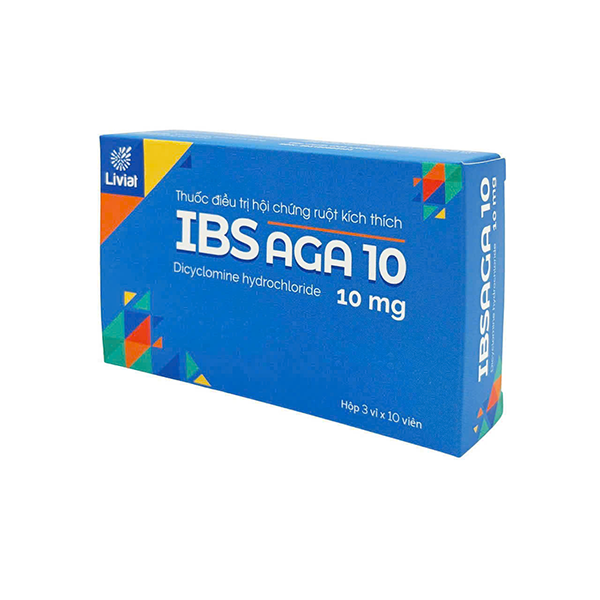 Thuốc Điều Trị Hội Chứng Ruột Kích Thích IBS Aga 10mg