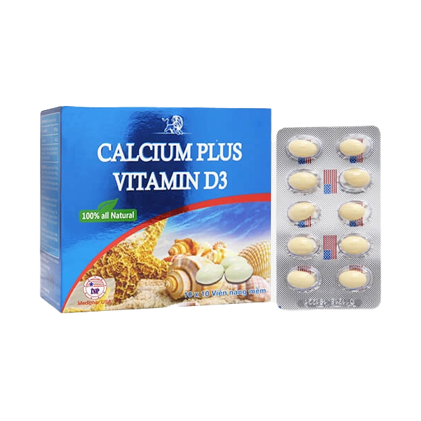 Viên Uống Calcium Plus Vitamin D3